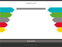 Tablet Screenshot of newlights.com